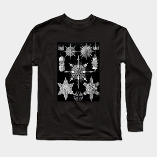 Ernst Haeckel Art Forms of Nature -  Acanthophracta Radiolaria Long Sleeve T-Shirt